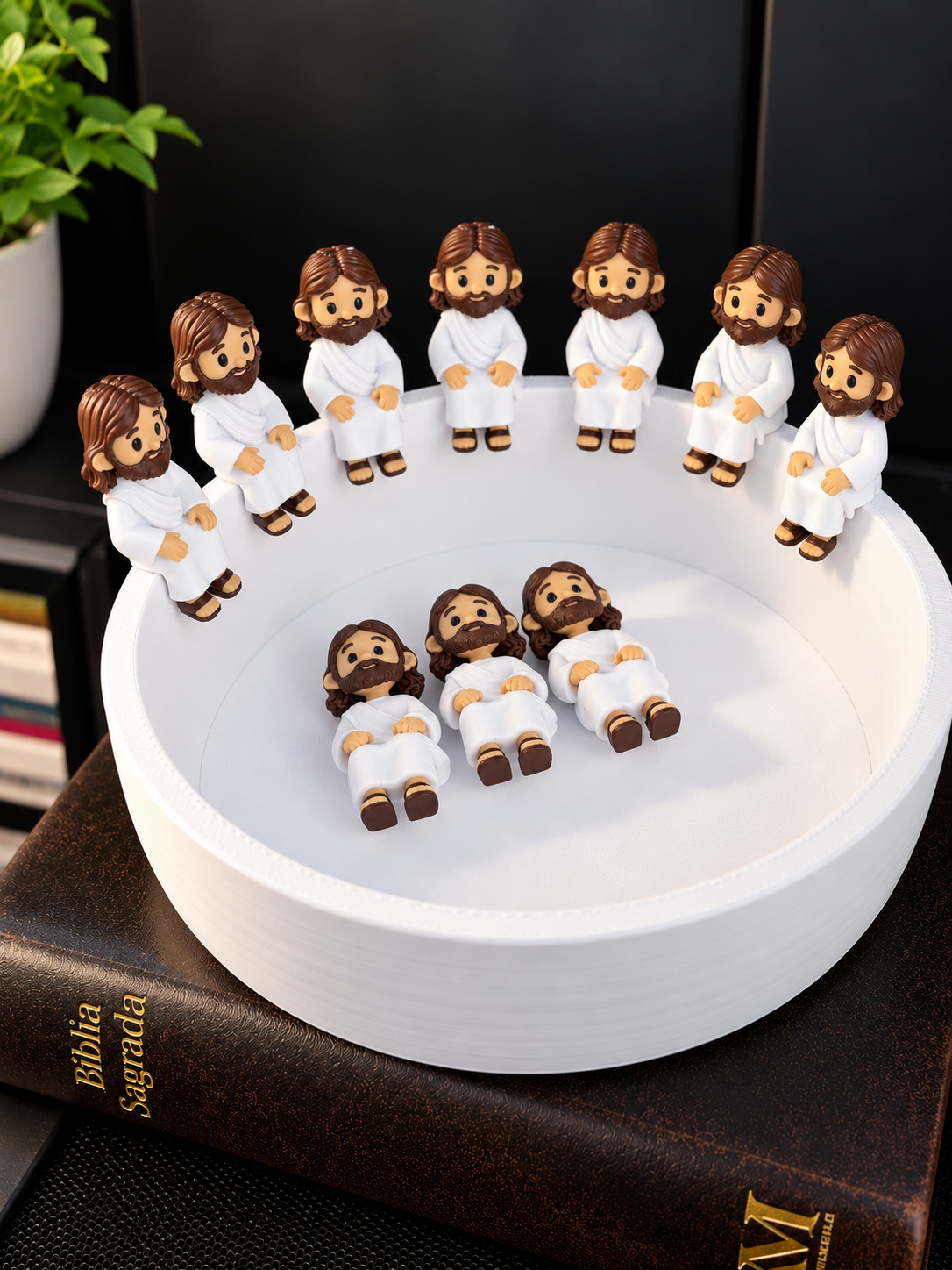 Mini Jesus, várias unidades, ideia de combo
