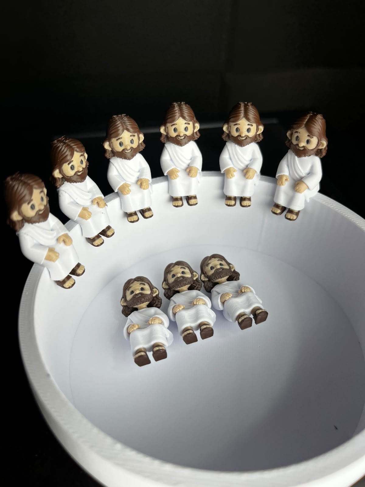 Várias unidades do Mini Jesus, ideia de combo