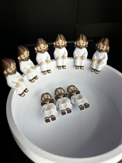 Várias unidades do Mini Jesus, ideia de combo