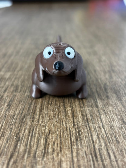 Cachorro-Salsicha Articulado - Médio, foto real