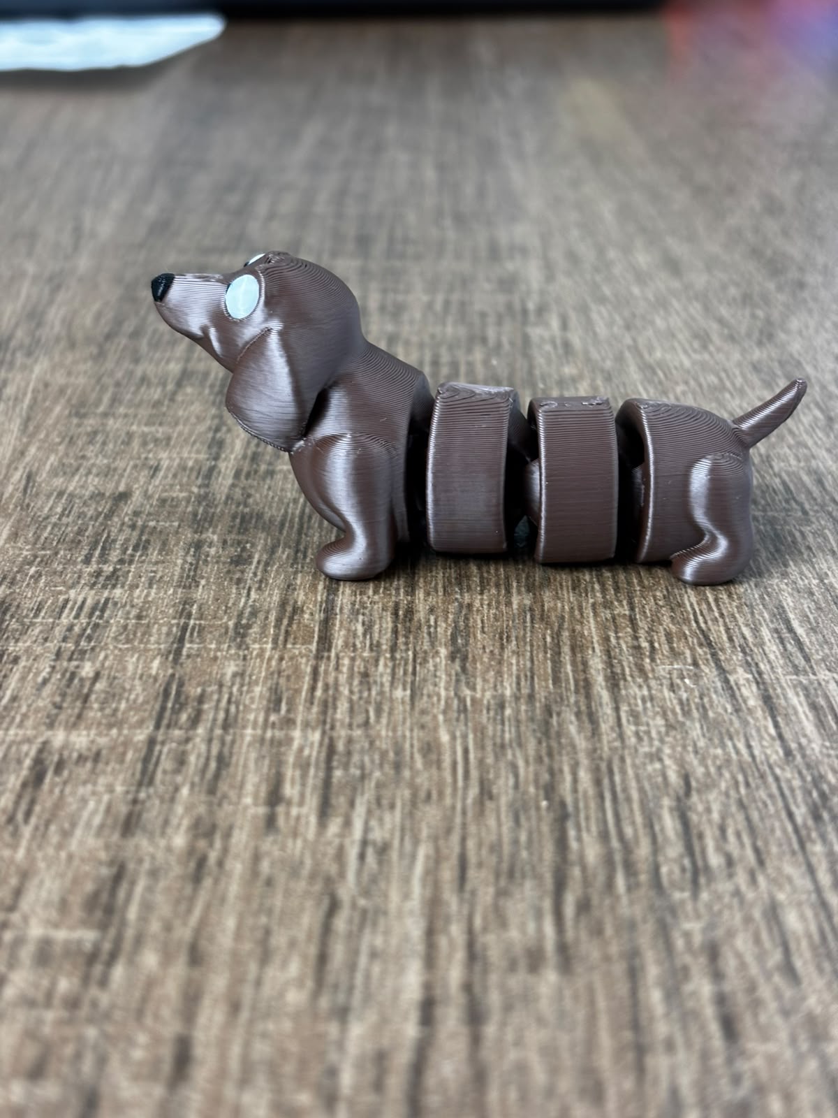 Cachorro-Salsicha Articulado - Médio, foto real