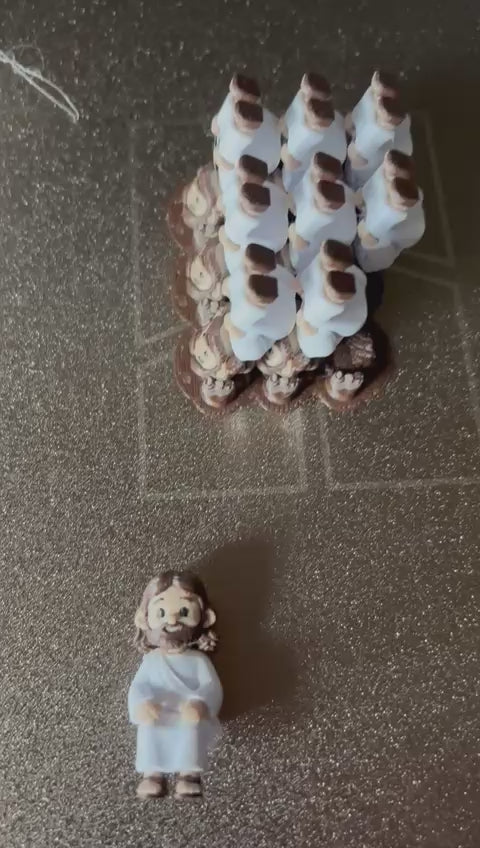 Mini Jesus, vídeo real da peça